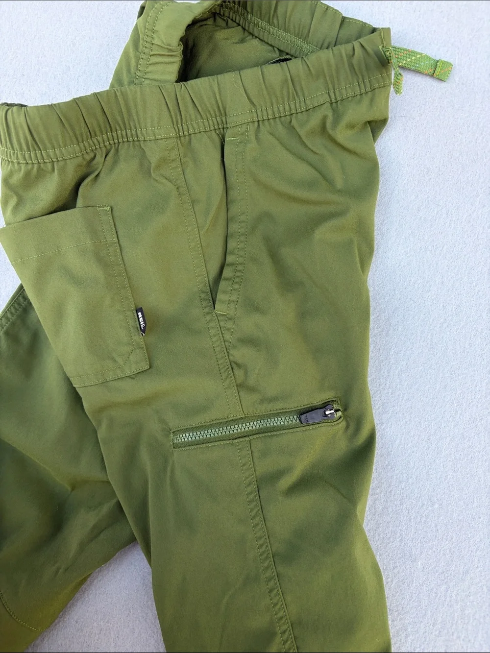 REI Olive Green Cargo Jogger Pants
